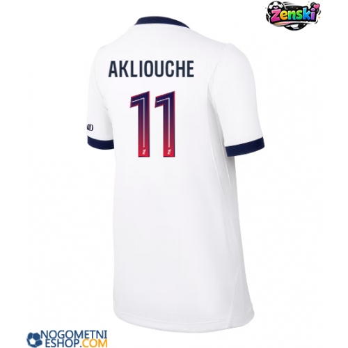 Ženski Nogometni dresi Paris Saint-Germain Maghnes Akliouche #11 Gostujoči 2026-27 Kratek Rokav
